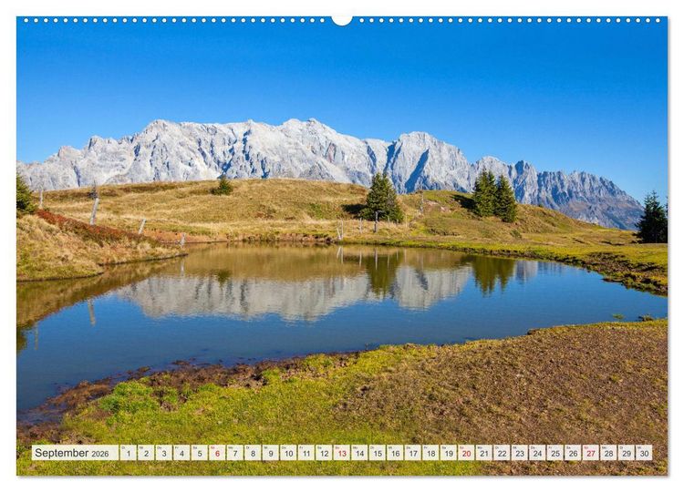 Produktbild: Sch&ouml;ne Gr&uuml;&szlig;e aus Dienten (Wandkalender 2026 DIN A2 quer), CALVENDO Monatskalender