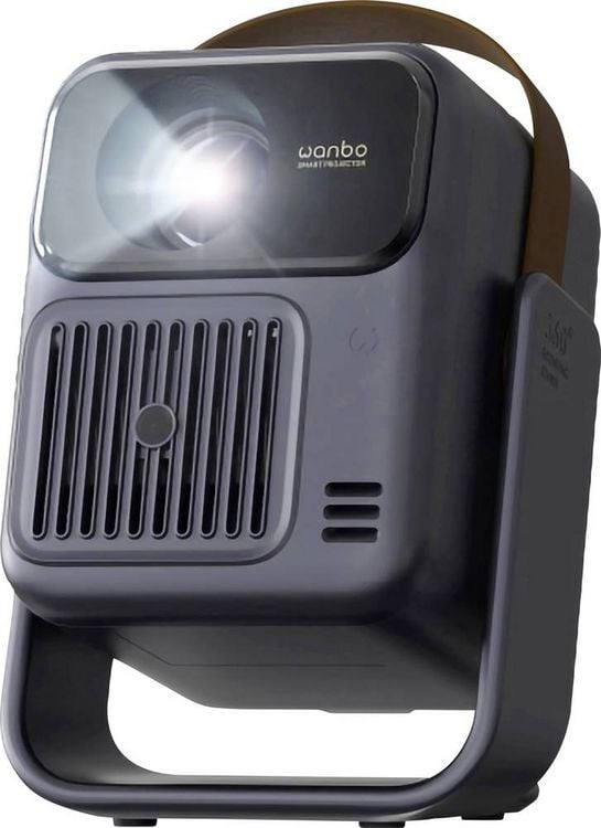Produktbild: Wanbo Beamer Togo Pro LED 500 ANSI-Lumen 1920 x 1080 Full HD Akkulaufzeit: 3,5 Std. Integrierter Lautsprecher, Autofokus, Full HD