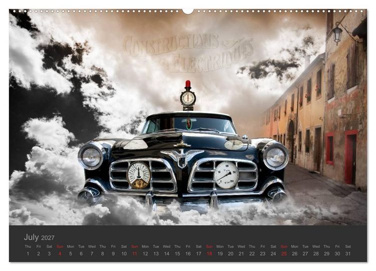 Produktbild: Journey in another World - Surreal Impressions (High Quality Premium Wall Calendar 2027 DIN A2 landscape),CALVENDO 12 Month Wall Calendar