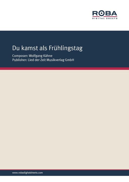 Produktbild: Du kamst als Fr&uuml;hlingstag