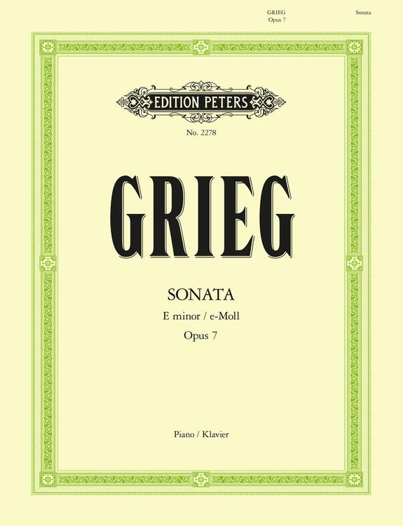 Produktbild: Sonata in E minor Op.7