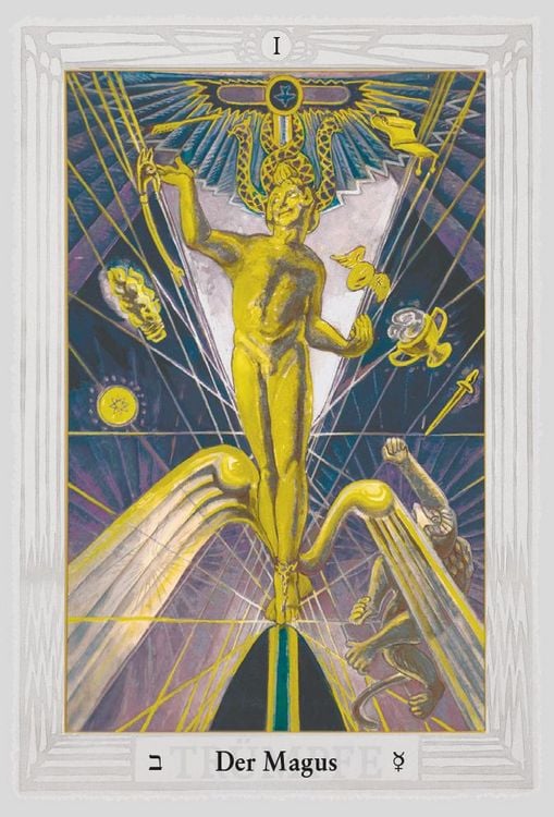 Produktbild: Aleister Crowley Thoth Tarot (Pocket Ausgabe, Deutsch, DE)