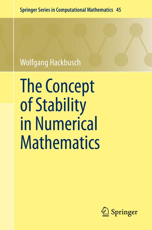 Produktbild: The Concept of Stability in Numerical Mathematics