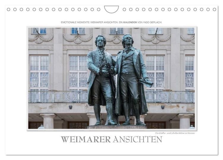 Produktbild: Emotionale Momente: Weimarer Ansichten. (Wandkalender 2027 DIN A4 quer), CALVENDO Monatskalender
