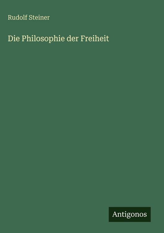 Produktbild: Die Philosophie der Freiheit