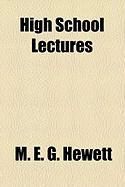 Produktbild: High School Lectures