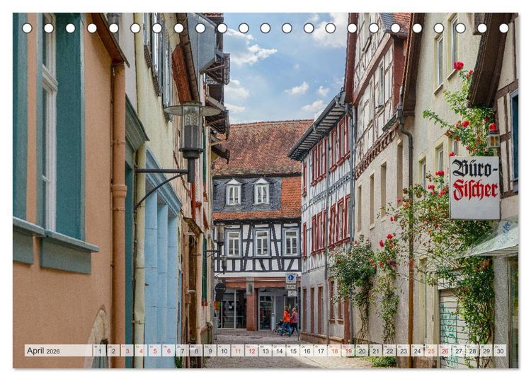Produktbild: Bensheim Impressionen (Tischkalender 2026 DIN A5 quer), CALVENDO Monatskalender
