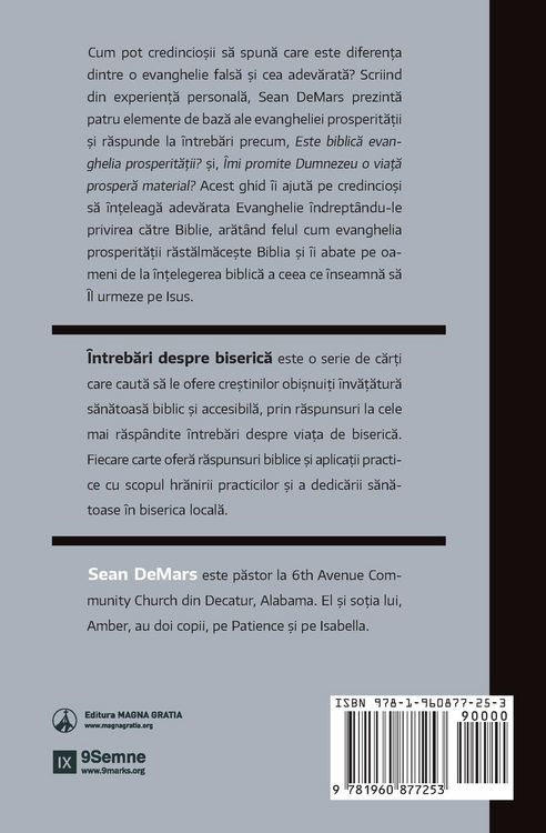 Produktbild: Does the Gospel Promise Health and Prosperity? / Promite Evanghelia s&iquest;n&iquest;tate &iquest;i prosperitate?
