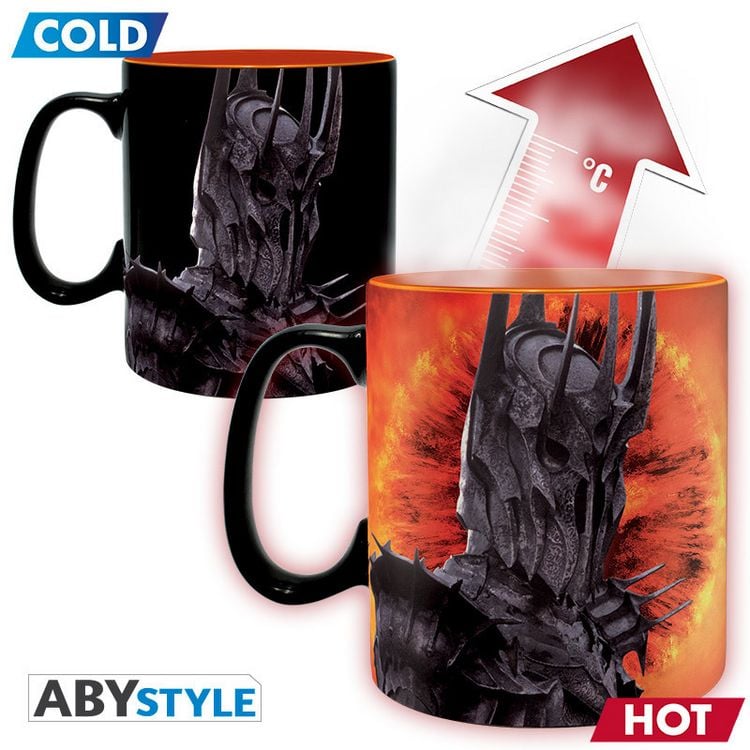Produktbild: LORD OF THE RINGS - Mug Heat Change - 460 ml - Sauron-cardboard V2