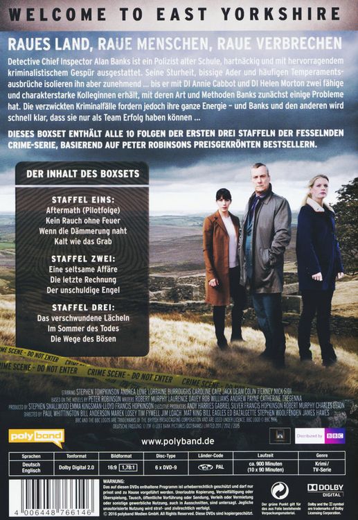 Produktbild: Inspector Banks - Staffel 1-3 [6 DVDs]