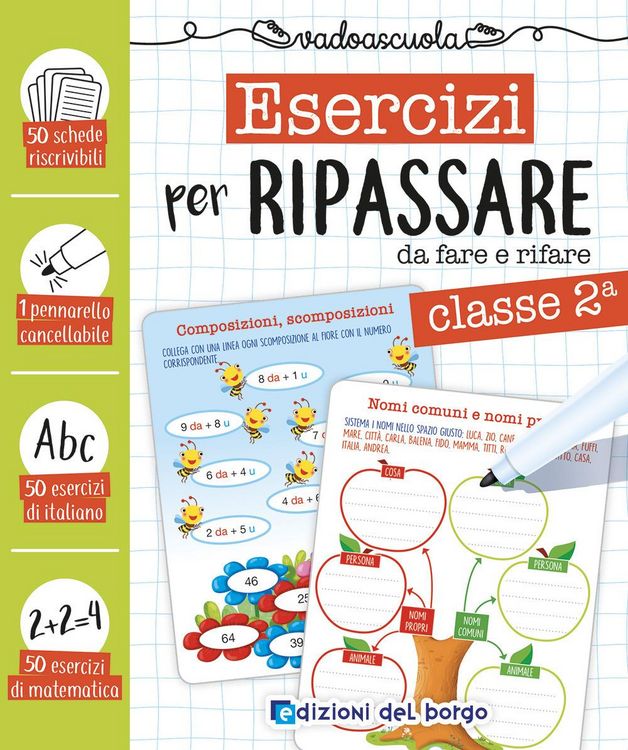 Produktbild: Esercizi per ripassare da fare e rifare. Classe seconda