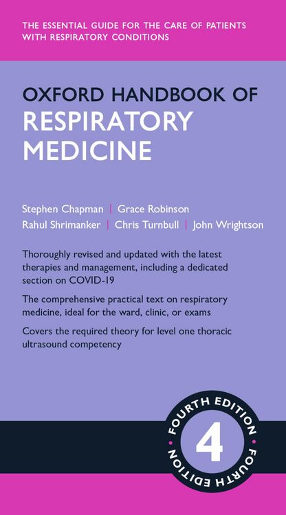 Produktbild: Oxford Handbook of Respiratory Medicine