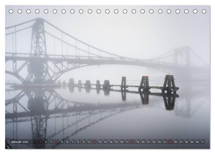 Produktbild: Wilhelmshaven - Impressionen aus der Hafenstadt (Tischkalender 2026 DIN A5 quer), CALVENDO Monatskalender