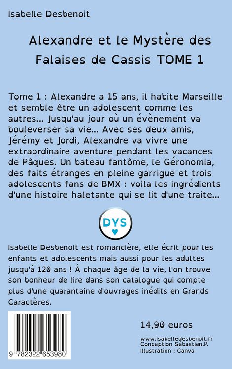 Produktbild: Alexandre et le myst&egrave;re des falaises de Cassis Tome 1