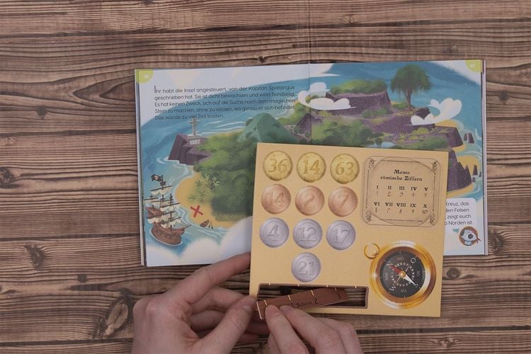 Produktbild: Escape Game Kids - Das Spiel - Jagd nach dem Piratenschatz