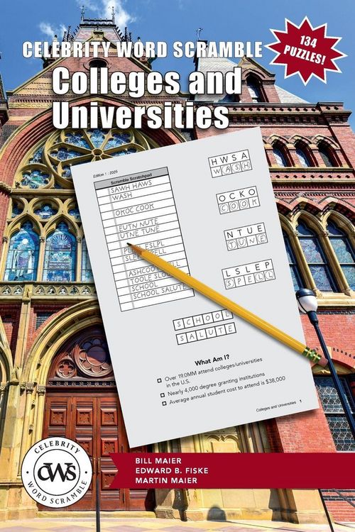 Produktbild: Celebrity Word Scramble Colleges and Universities