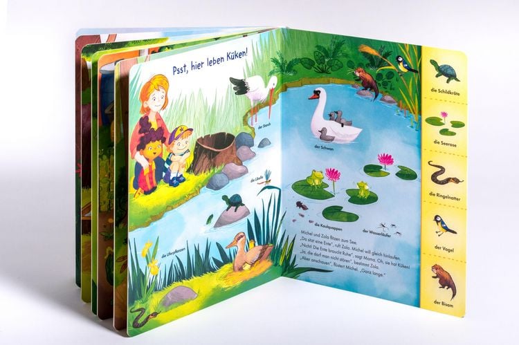 Produktbild: Entdecken, erz&auml;hlen, besch&uuml;tzen - In der Natur &ndash; Mein erstes Umwelt-Bildw&ouml;rterbuch