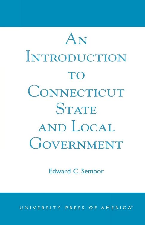 Produktbild: Introduction to Connecticut State and Local Government