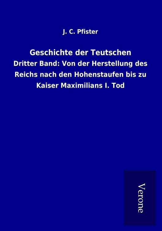 Produktbild: Geschichte der Teutschen