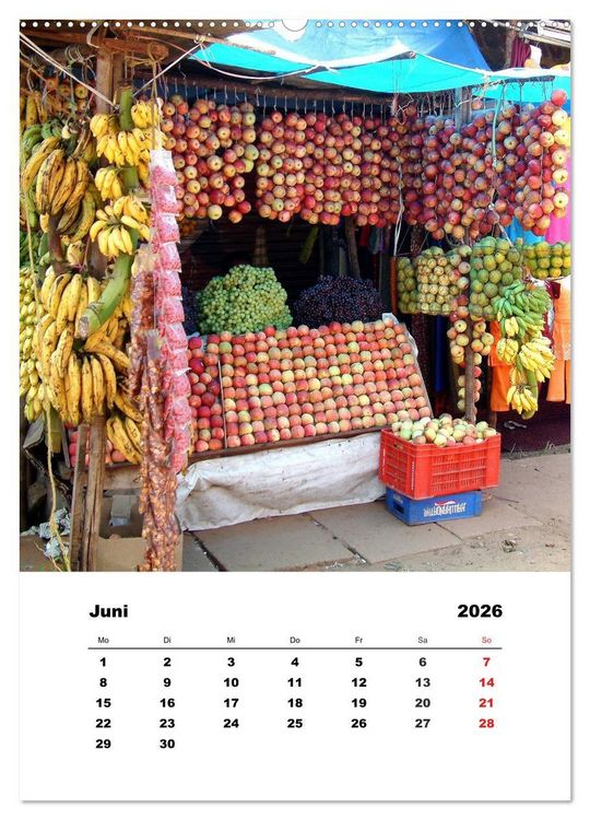 Produktbild: In Kerala (hochwertiger Premium Wandkalender 2026 DIN A2 hoch), Kunstdruck in Hochglanz