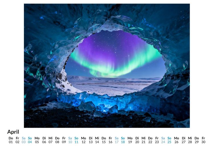 Produktbild: Nordlichter am Polarhimmel