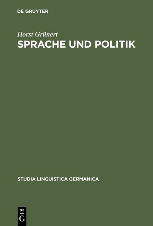 Produktbild: Sprache und Politik