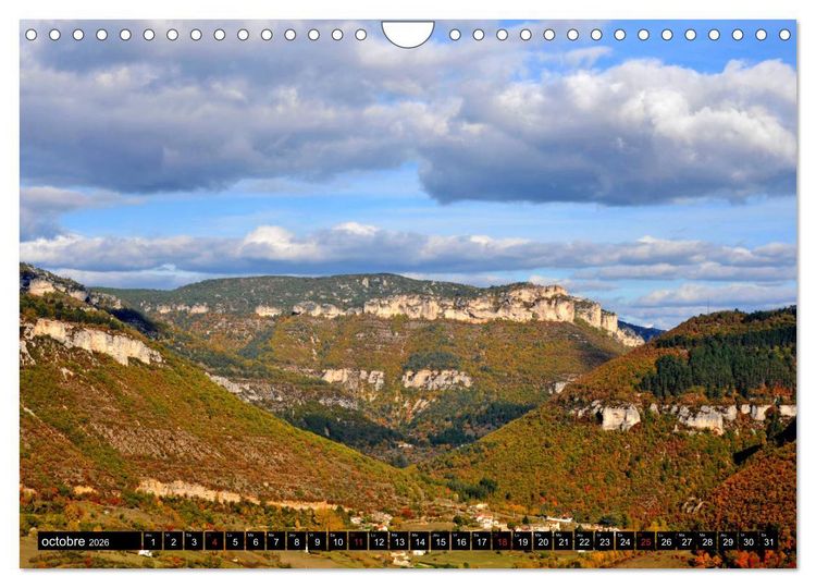 Produktbild: Collection Terre AVEYRON (Calendrier mural 2026 DIN A4 vertical), CALVENDO calendrier mensuel