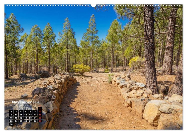 Produktbild: Auf Schusters Rappen... Gran Canaria (hochwertiger Premium Wandkalender 2026 DIN A2 quer), Kunstdruck in Hochglanz