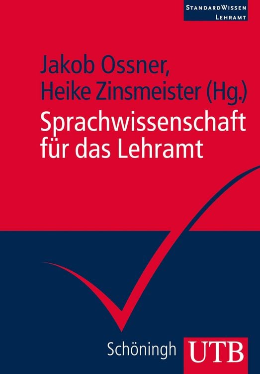 Produktbild: Sprachwissenschaft für das Lehramt