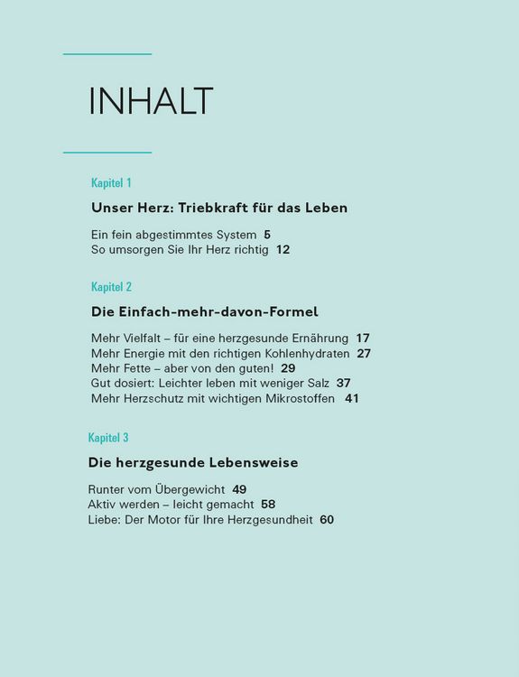 Produktbild: Ern&auml;hrung f&uuml;r das Herz