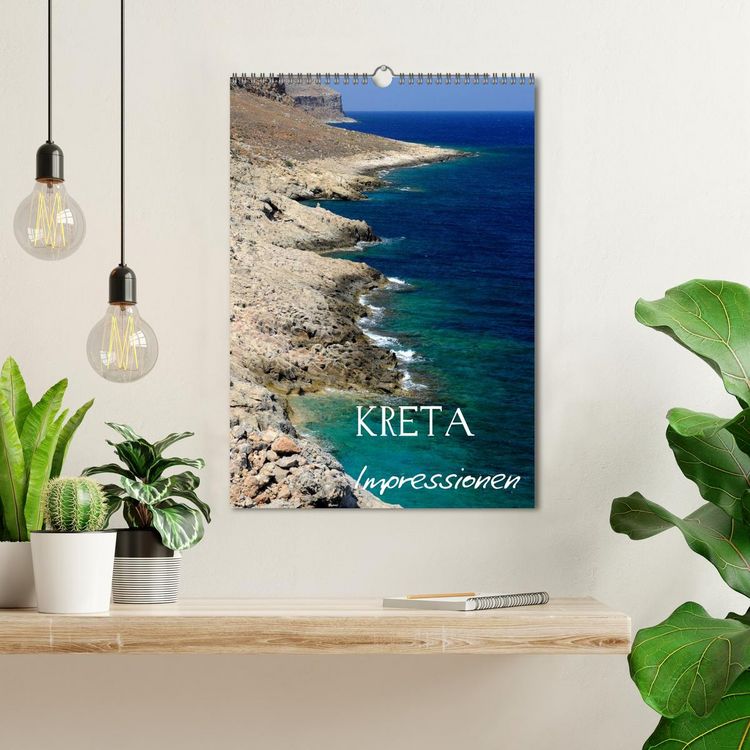 Produktbild: Kreta Impressionen (Wandkalender 2026 DIN A3 hoch), CALVENDO Monatskalender
