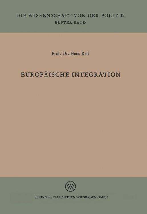 Produktbild: Europ&auml;ische Integration