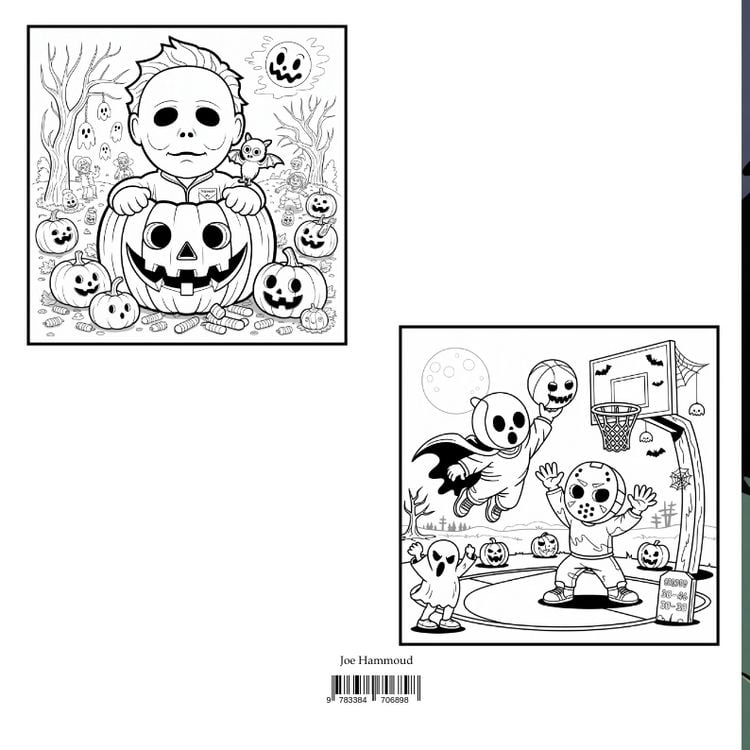 Produktbild: Halloween Cutest Serial Killers Malbuch f&uuml;r Erwachsene