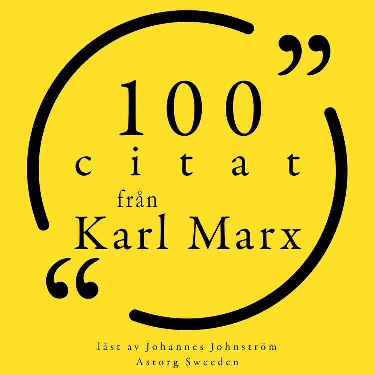 Produktbild: 100 citat fr&aring;n Karl Marx