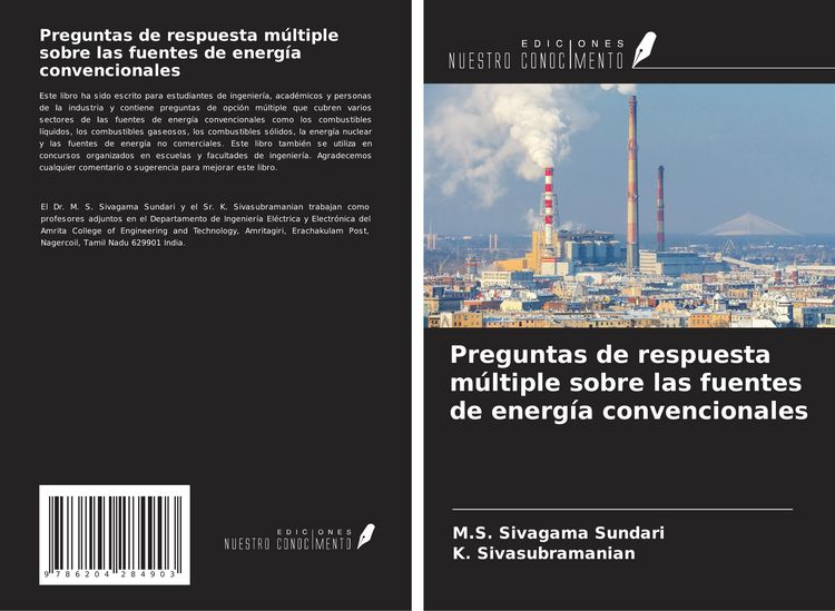 Produktbild: Preguntas de respuesta m&uacute;ltiple sobre las fuentes de energ&iacute;a convencionales