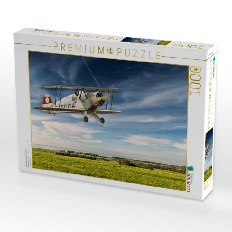 Produktbild: CALVENDO Puzzle Modellflugzeug in Aktion | 1000 Teile Lege-Gr&ouml;&szlig;e 64x48cm Foto-Puzzle f&uuml;r gl&uuml;ckliche Stunden