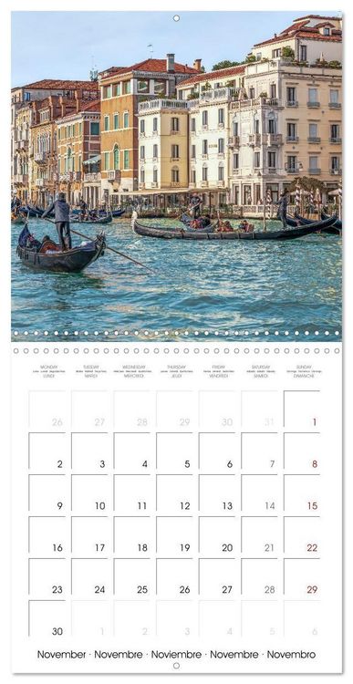 Produktbild: Venice - Magic of the Serinissima (Wall Calendar 2026 12 &times; 12 Inch) CALVENDO 12 Month Wall Calendar