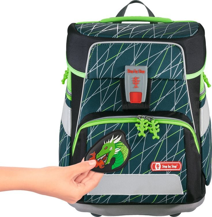 Produktbild: STEP BY STEP&reg; Schulrucksack Zubeh&ouml;r Magic Mags Flash, Mystic Dragon Zion