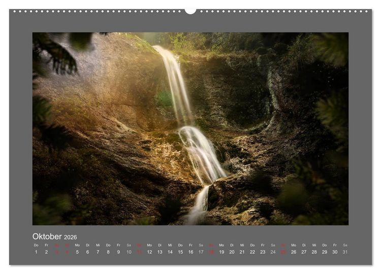 Produktbild: Zauber des Lichtes (Wandkalender 2026 DIN A2 quer), CALVENDO Monatskalender