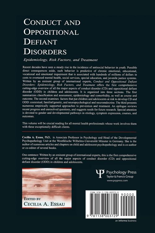 Produktbild: Conduct and Oppositional Defiant Disorders