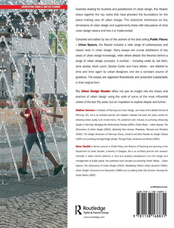 Produktbild: Urban Design Reader