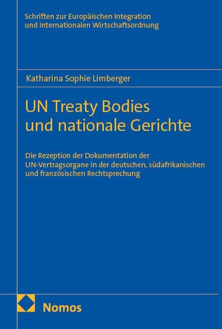 Produktbild: UN Treaty Bodies und nationale Gerichte