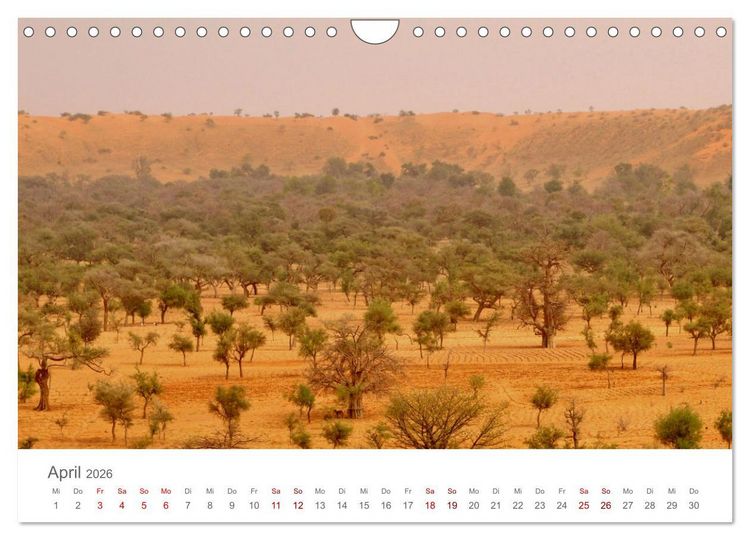 Produktbild: Mali - Dogonland - Weltkultur- und Weltnaturerbe (Wandkalender 2026 DIN A4 quer), CALVENDO Monatskalender