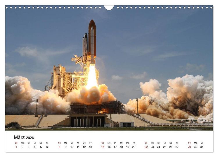 Produktbild: Abenteuer im Weltraum (Wandkalender 2026 DIN A3 quer), CALVENDO Monatskalender