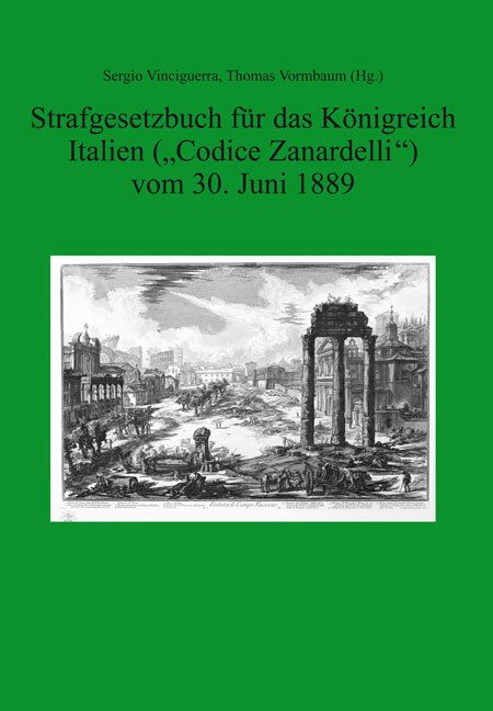 Produktbild: Strafgesetzbuch f&uuml;r das K&ouml;nigreich Italien