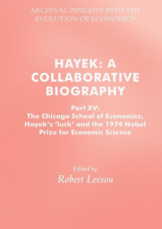 Produktbild: Hayek: A Collaborative Biography