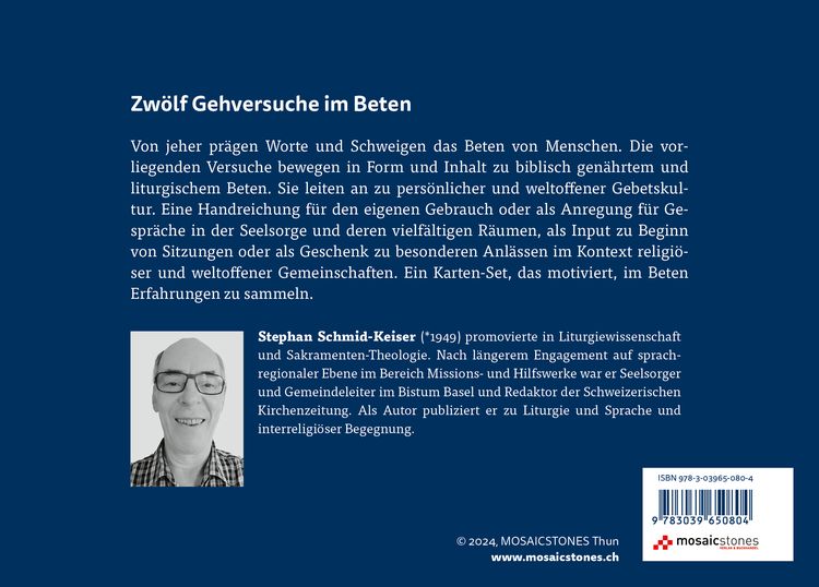 Zwölf Gehversuche im Beten