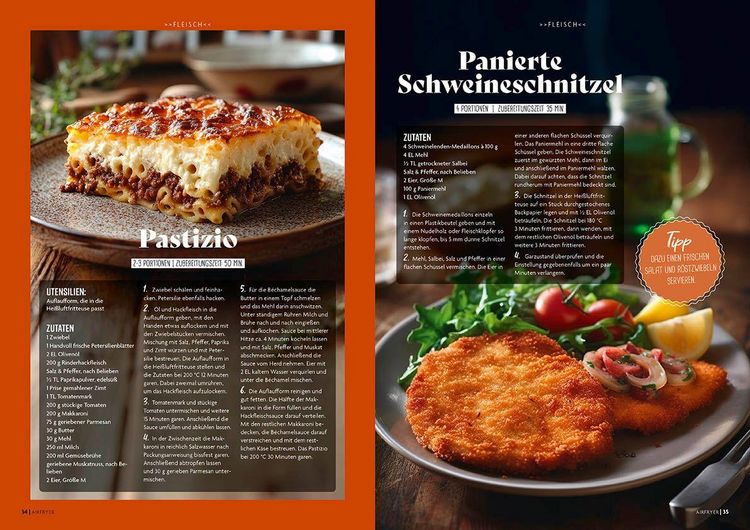 Produktbild: MIXX Airfryer-Spezial: &Uuml;ber 70 Rezepte f&uuml;r die Hei&szlig;luftfritteuse Heft 03/2025