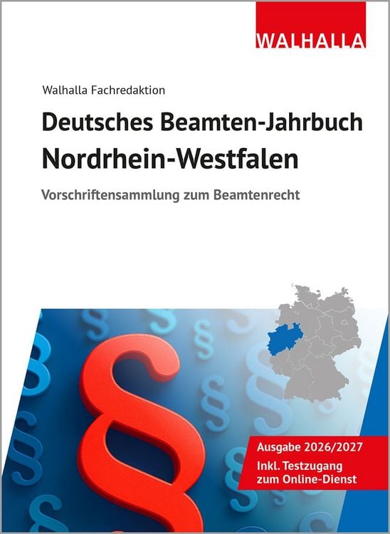 Produktbild: Deutsches Beamten-Jahrbuch Nordrhein-Westfalen 2026