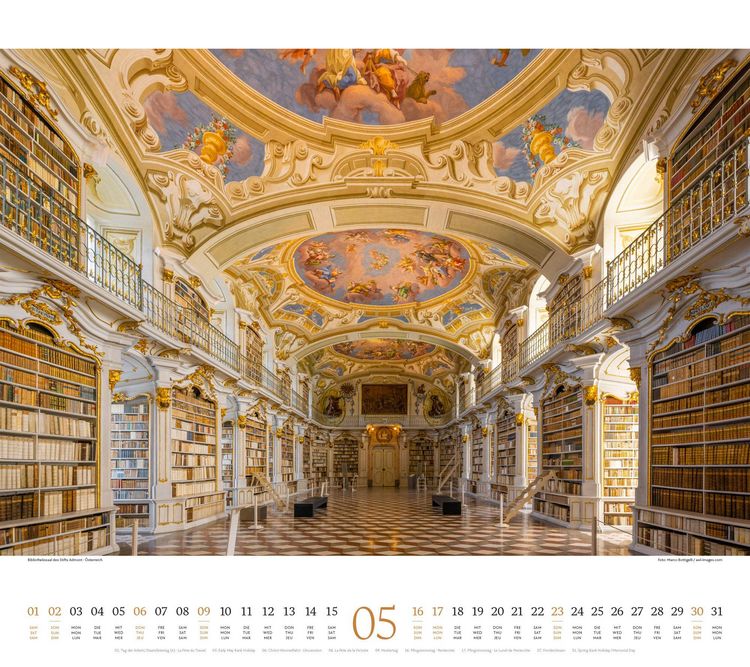 Produktbild: Welt der B&uuml;cher Kalender 2027
